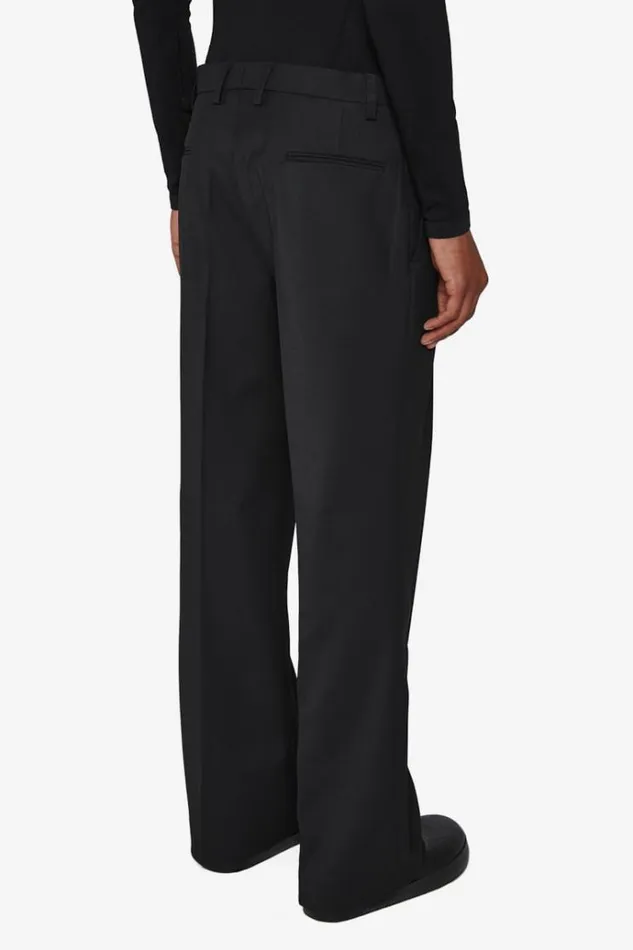 Trousers Men MISBHV Relaxed Tailored Trousers Black