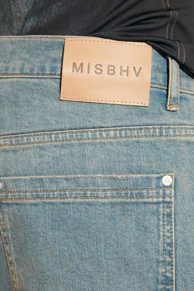 Trousers Men MISBHV Sunrise Wash Carpenter Denim Trousers Blue