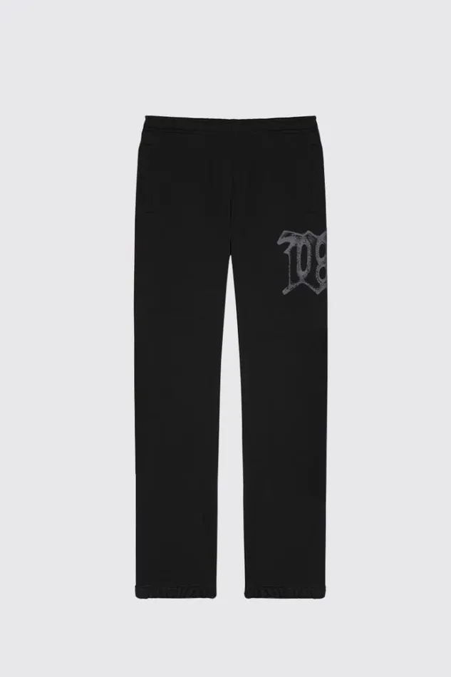 Trousers WomenMen MISBHV Airport Sweatpants Washed Black