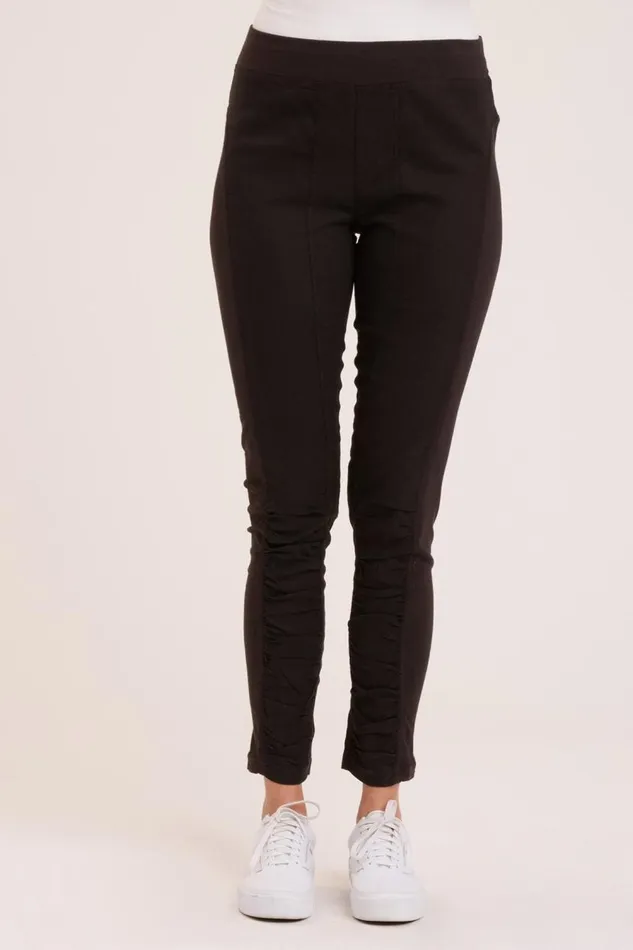 Twill Alexa Legging Black Clothing XCVI Pants