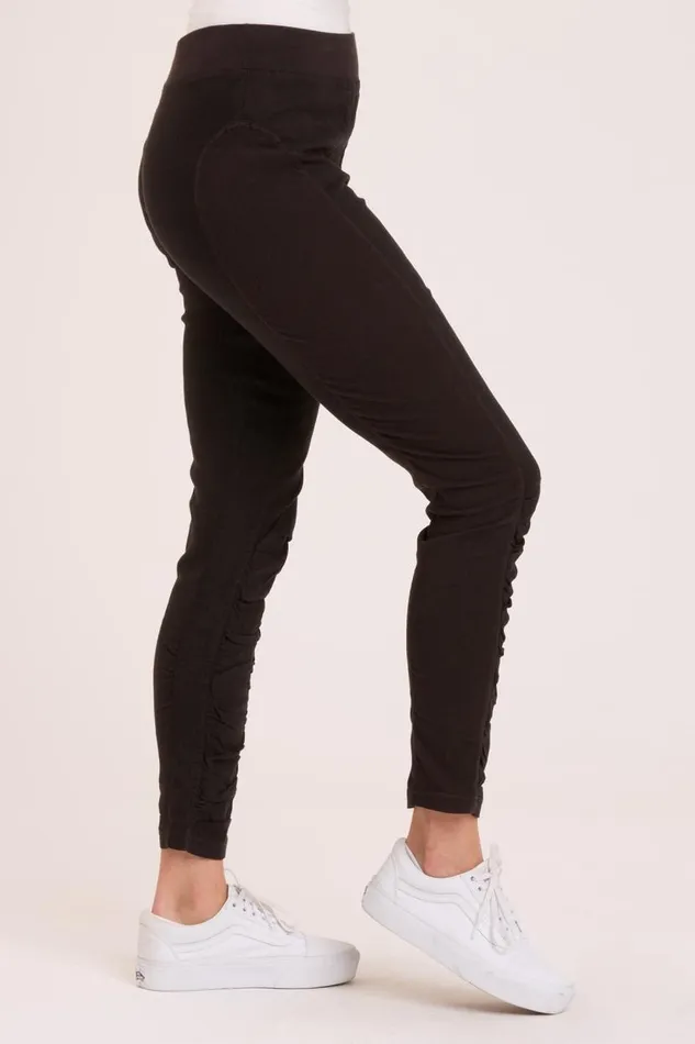 Twill Alexa Legging Black Clothing XCVI Pants