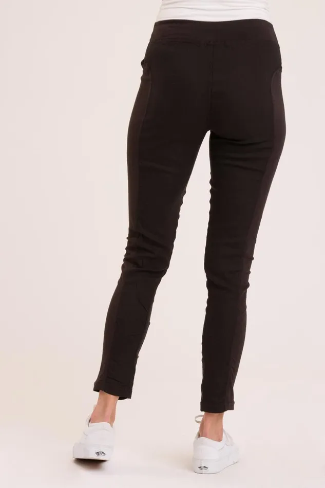 Twill Alexa Legging Black Clothing XCVI Pants