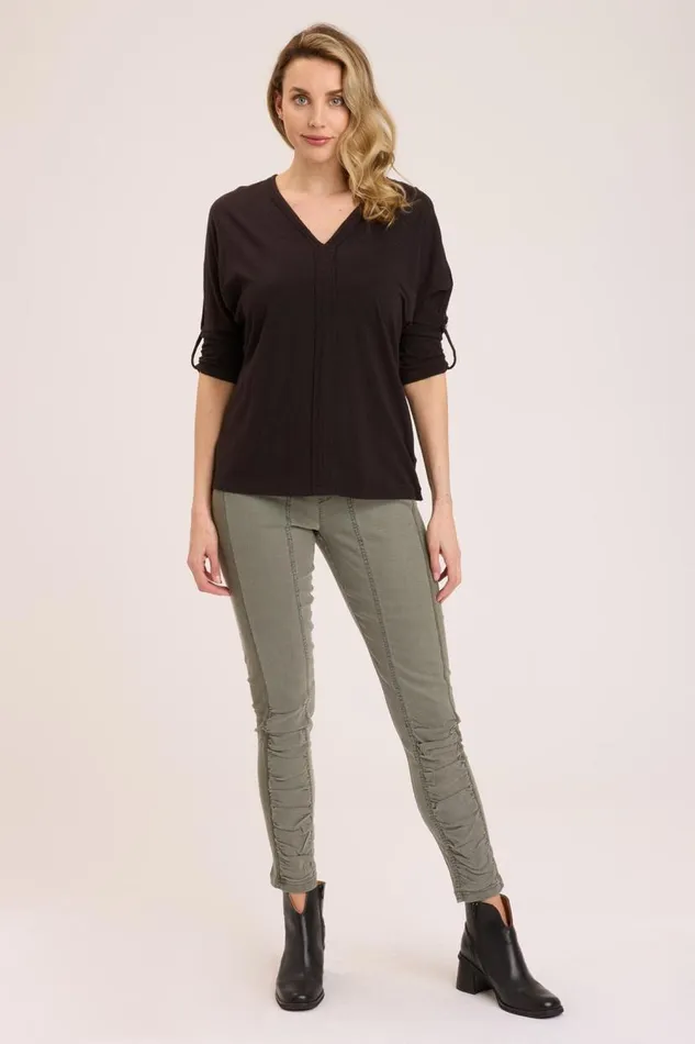 Twill Alexa Legging Hillside Clothing XCVI Pants