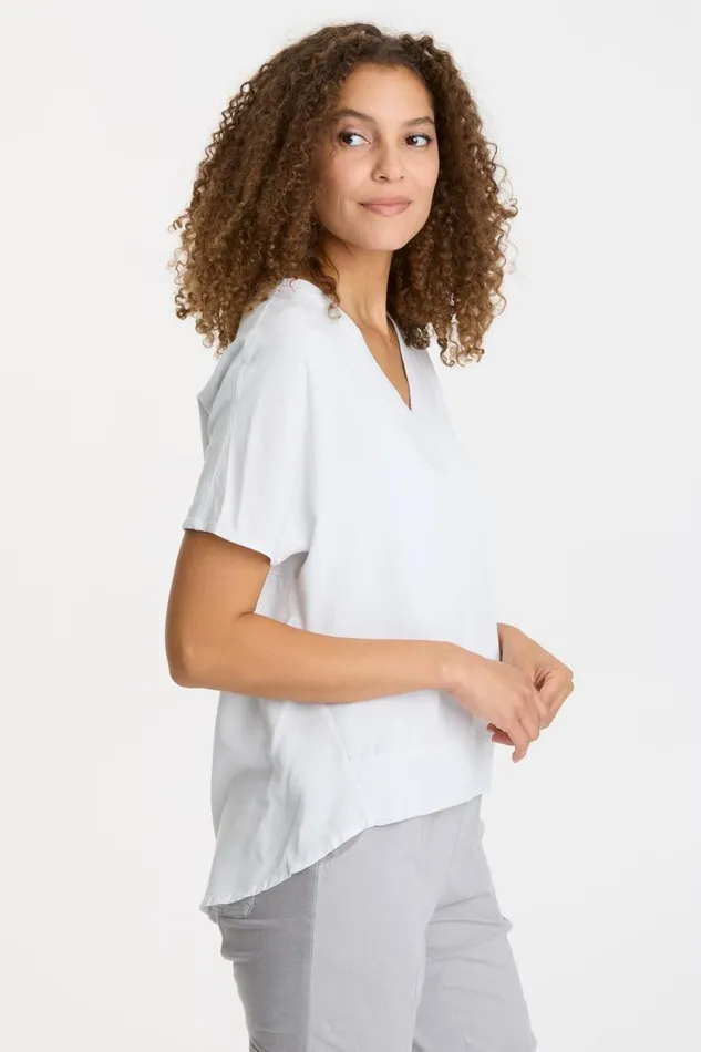 Twill Clara Top Fantail Pigment Clothing XCVI ShirtsBlouses