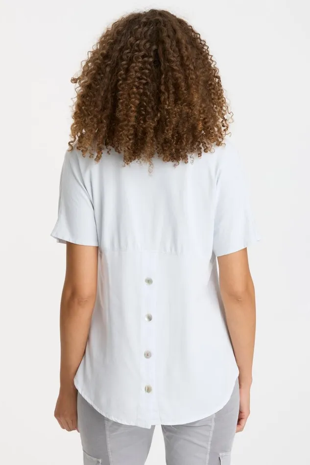 Twill Clara Top Fantail Pigment Clothing XCVI ShirtsBlouses