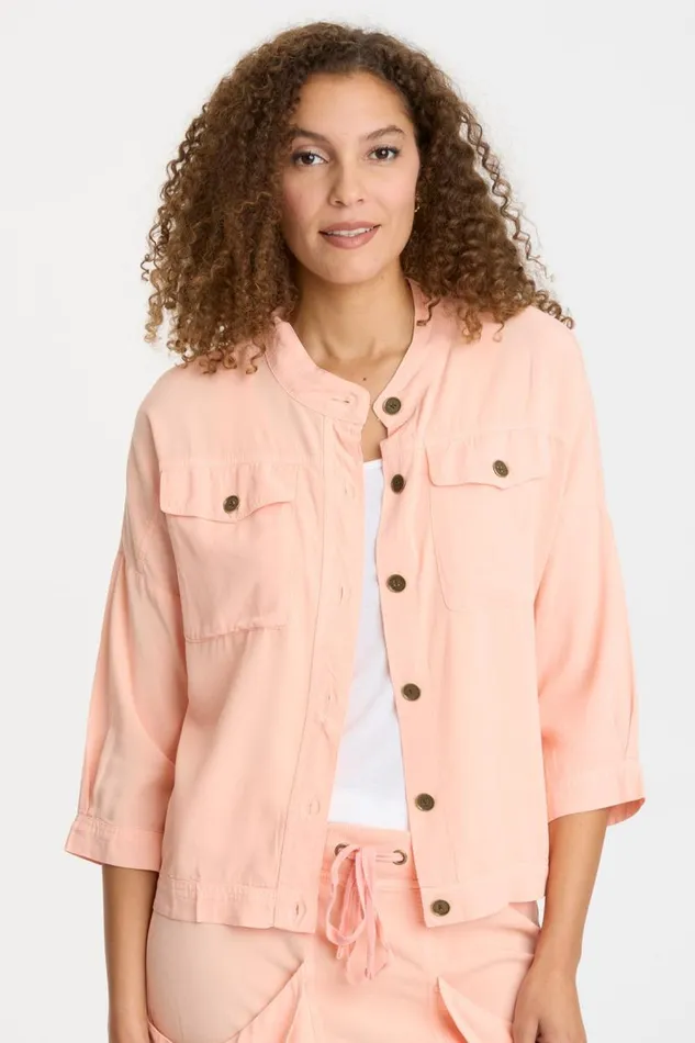 Twill Colbert Jacket Gumdrop Clothing XCVI Jackets