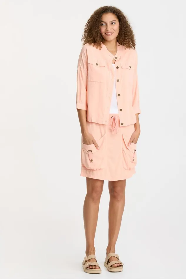 Twill Colbert Jacket Gumdrop Clothing XCVI Jackets