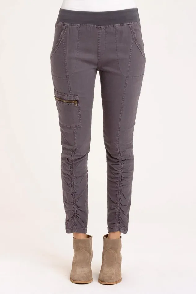 Twill Malanda Pant Charcoal Clothing XCVI Pants