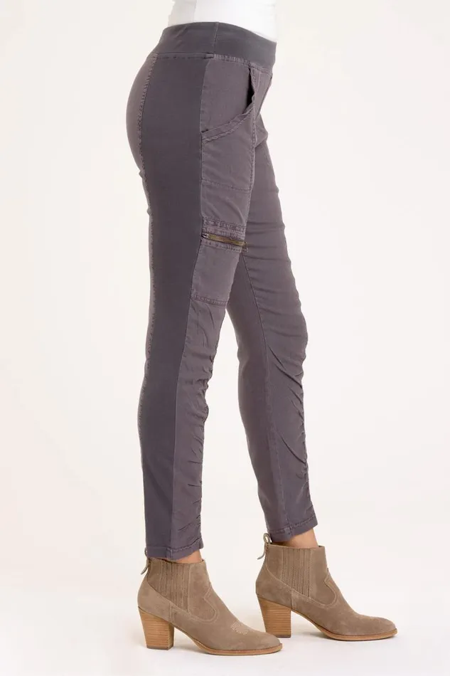 Twill Malanda Pant Charcoal Clothing XCVI Pants
