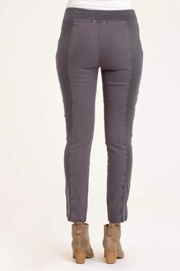 Twill Malanda Pant Charcoal Clothing XCVI Pants