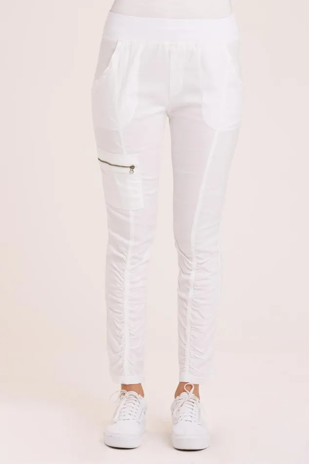 Twill Malanda Pant White Clothing XCVI Pants