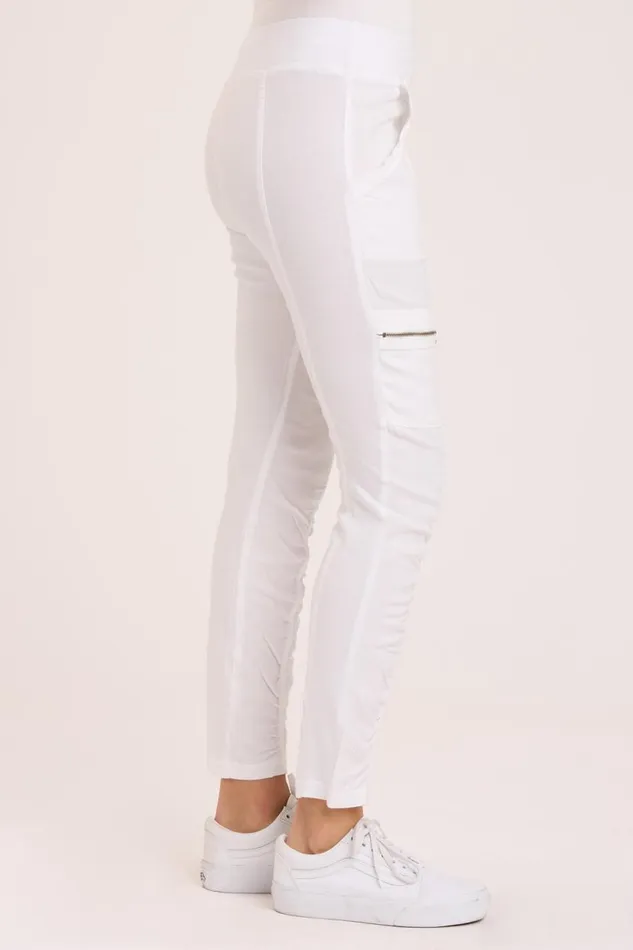 Twill Malanda Pant White Clothing XCVI Pants