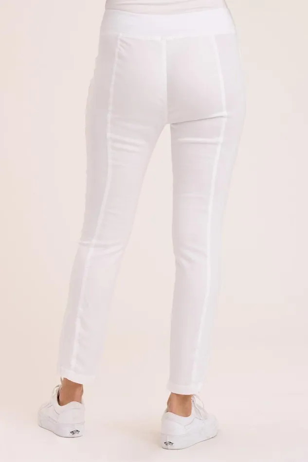 Twill Malanda Pant White Clothing XCVI Pants