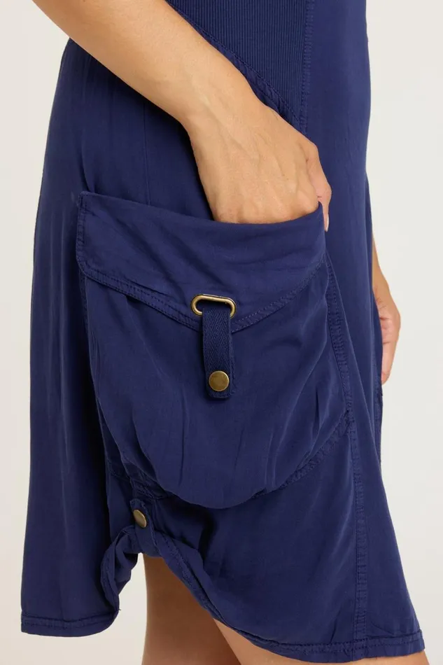 Twill Penta Dress Adrift Pigment Clothing XCVI Dresses