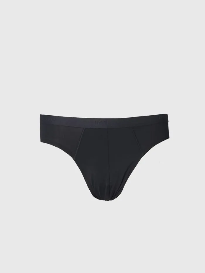 Undergarments Mens Paul Stuart Micro Touch Brief Black
