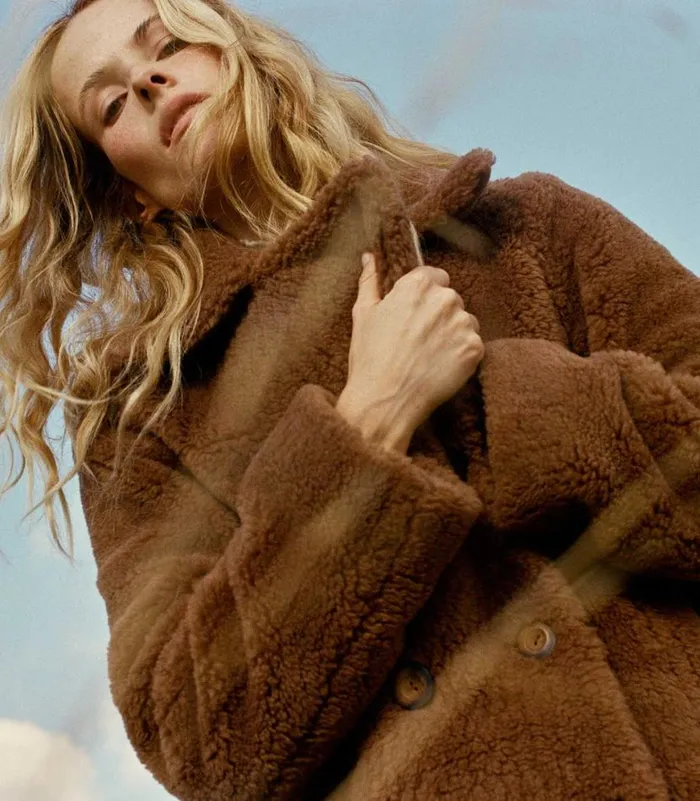 VALLEY COAT Brown Amber Shop DEN Jackets and Coats