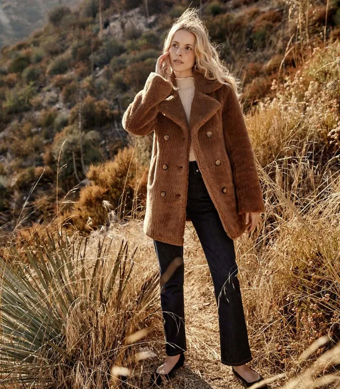 VALLEY COAT Brown Amber Shop DEN Jackets and Coats
