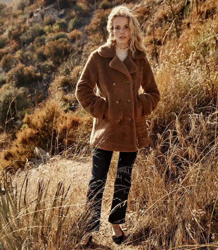 VALLEY COAT Brown Amber Shop DEN Jackets and Coats