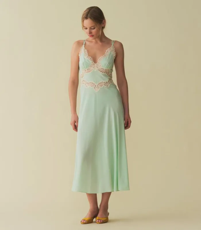 VENUS DRESS Creme De Menthe Shop DEN Dresses