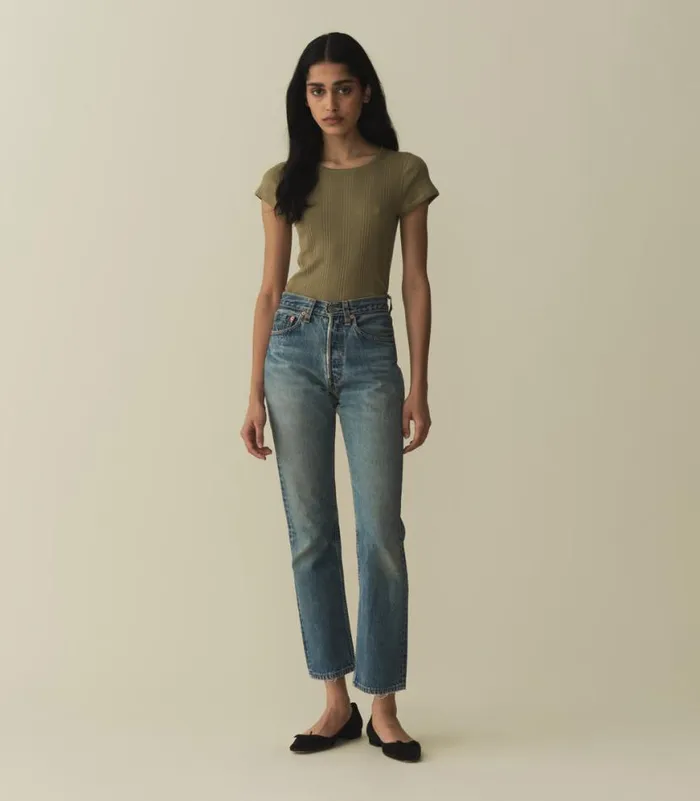 VIVI CASHMERE BLEND TEE Pasture Shop DEN Tees