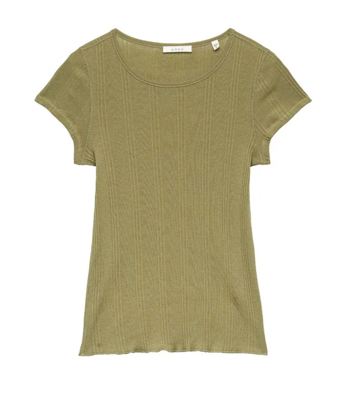 VIVI CASHMERE BLEND TEE Pasture Shop DEN Tees