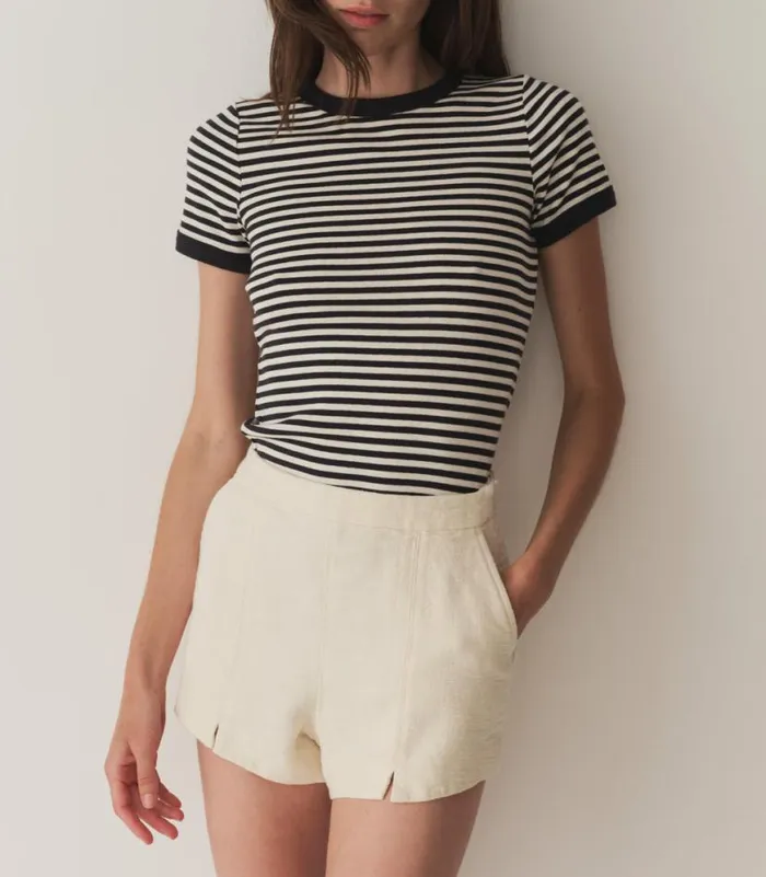 VIVI TEE Nantucket Stripe Shop DEN Tees
