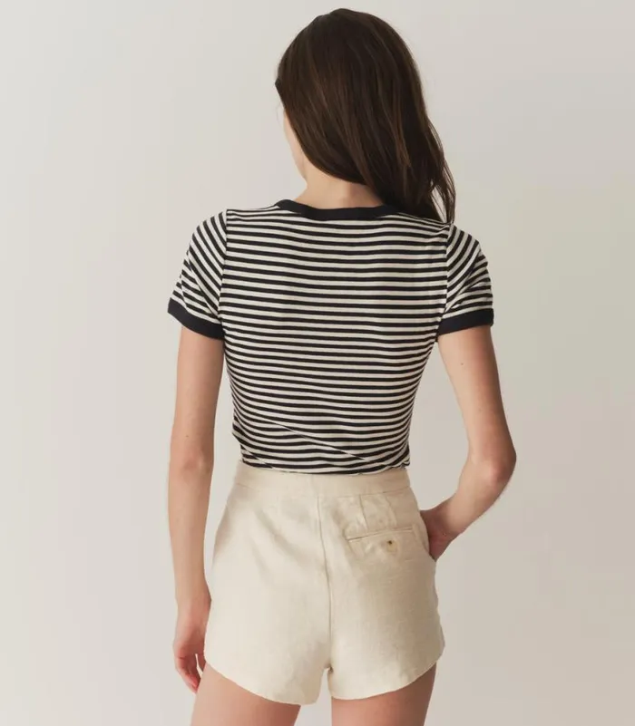 VIVI TEE Nantucket Stripe Shop DEN Tees