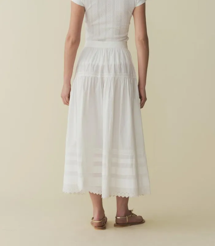 VIVI TEE Salt Quelle Jolie Pointelle Shop DEN Tees