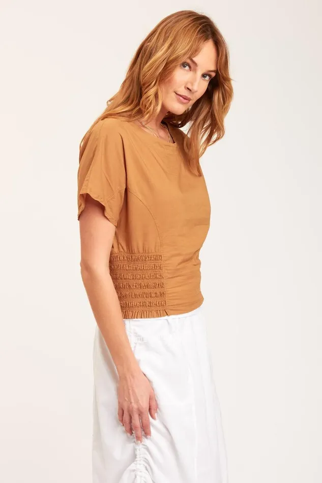Vivi Top Terra Cotta Clothing XCVI ShirtsBlouses