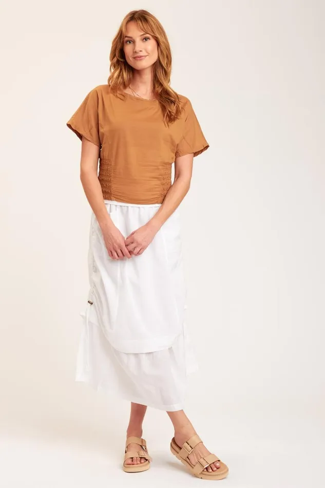 Vivi Top Terra Cotta Clothing XCVI ShirtsBlouses