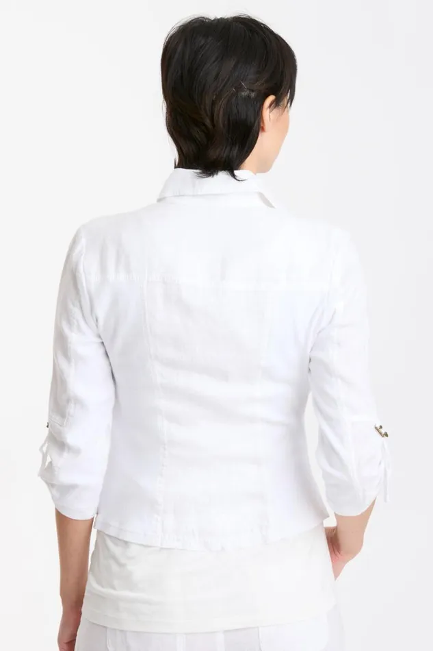 Waldron Jacket White Clothing XCVI Jackets