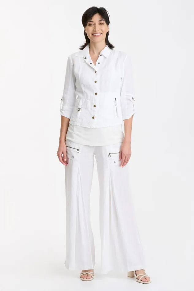 Waldron Jacket White Clothing XCVI Jackets
