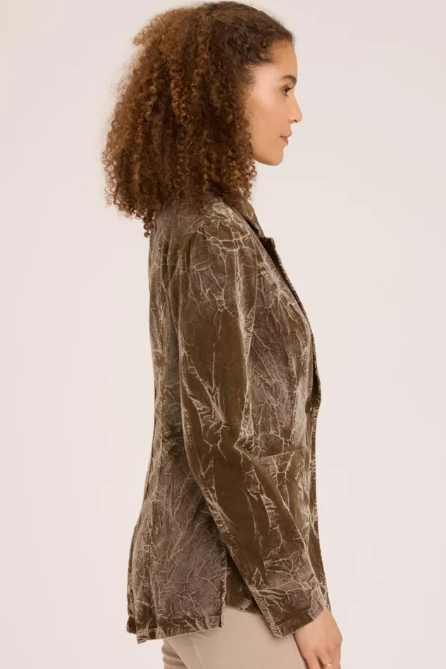 Westbrook Blazer Stone Wash Courtyard Clothing XCVI Jackets