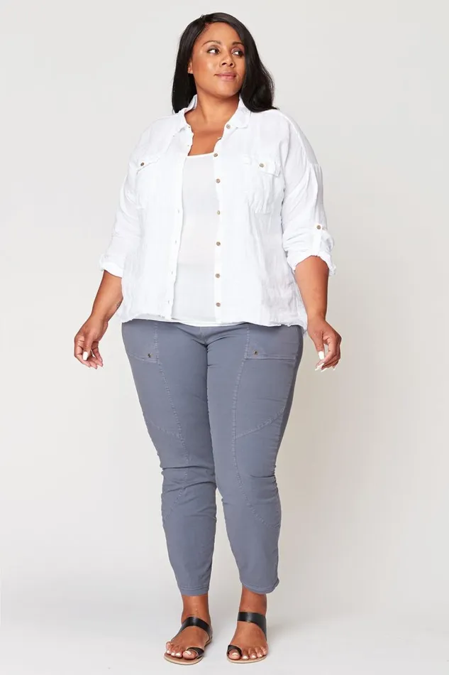 Whitson ButtonUp White Clothing XCVI ShirtsBlouses