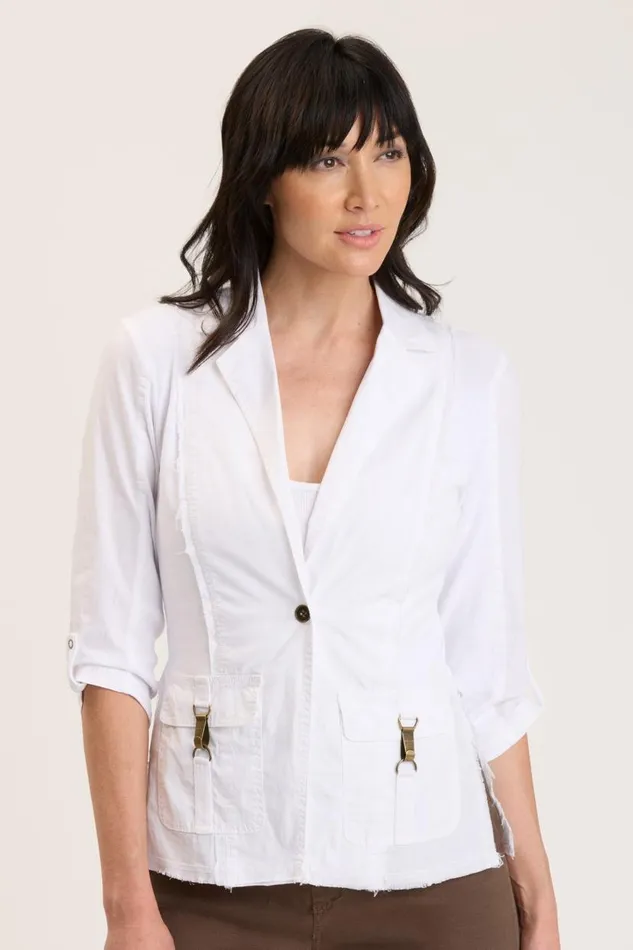 Winslow Blazer White Clothing XCVI Jackets