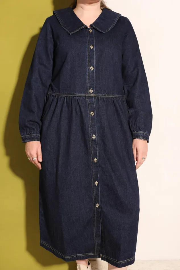Women Albie Dress Indigo LF Markey Dresses