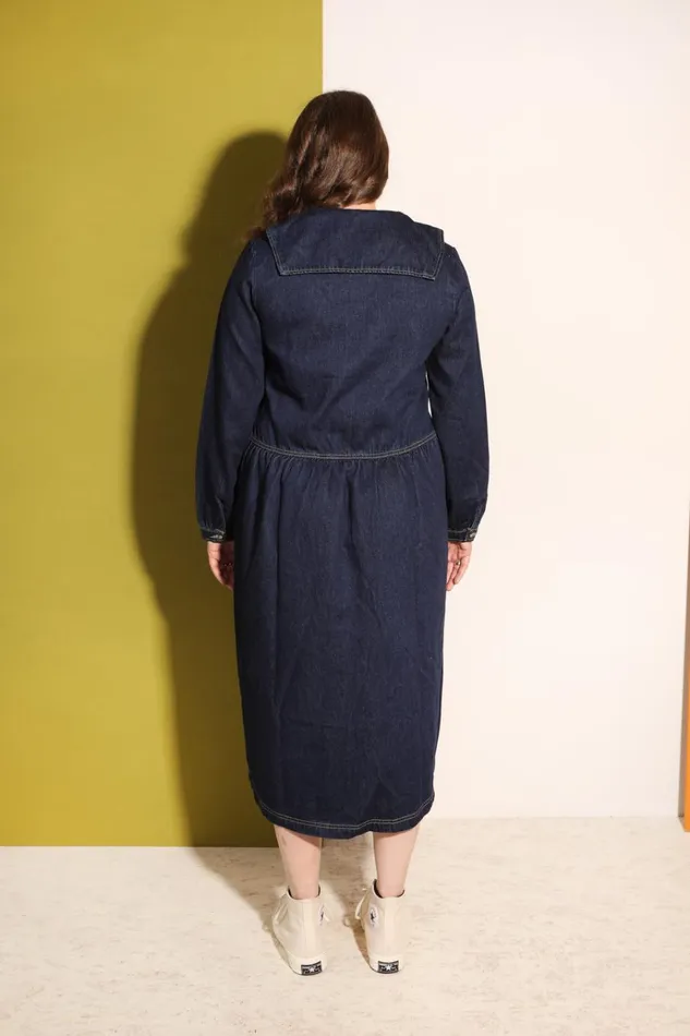 Women Albie Dress Indigo LF Markey Dresses