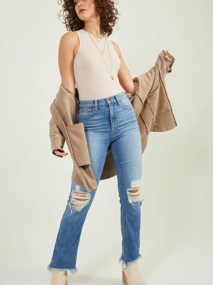 Women Ali Straight Leg Jeans Mediumwash Altar039d State Jeans