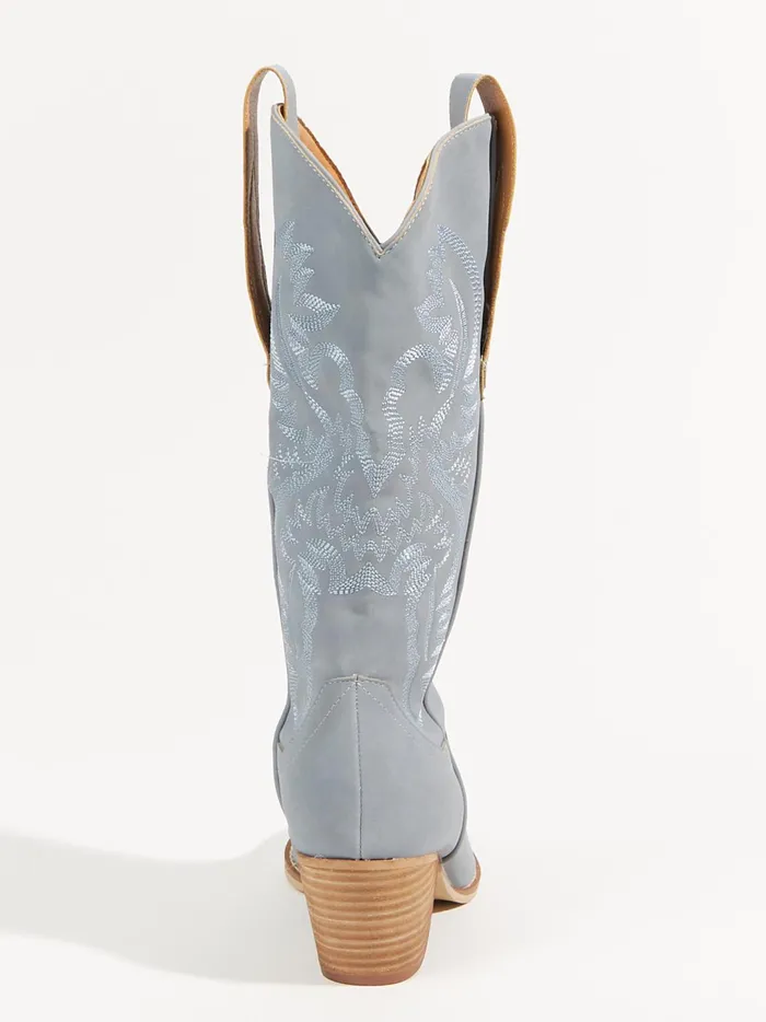 Women Amaya Western Boots Slateblue Altar039d State Boots Booties