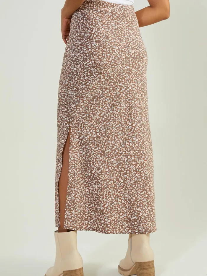 Women Amora Floral Midi Skirt Brownivory Altar039d State Skirts Skorts