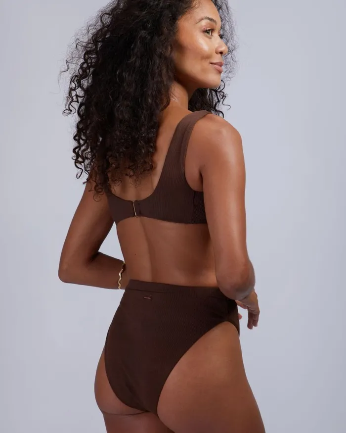 Women Banks Journal Swimwear Slow Bikini Top Toffee
