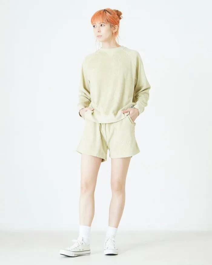Women Banks Journal Tops Ollie Crew Fleece Fern