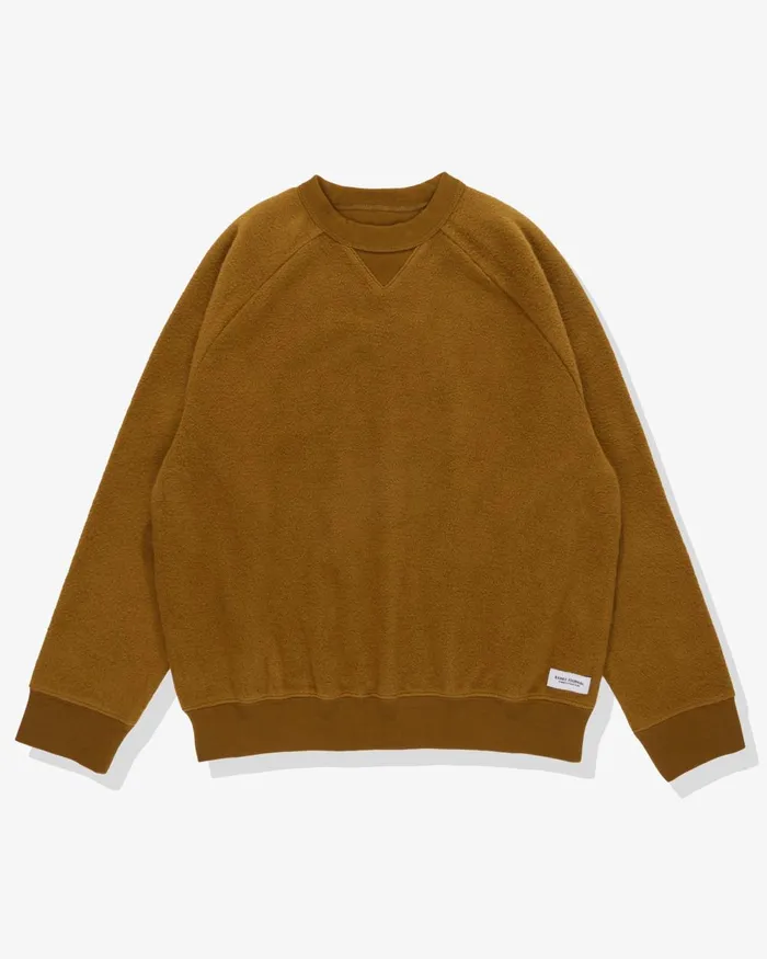 Women Banks Journal Tops Vince Crew Fleece Military Olive