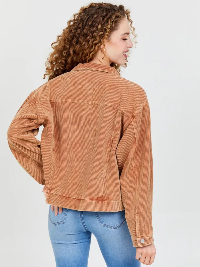 Women Brienne Corduroy Shacket Camel Altar039d State Jackets