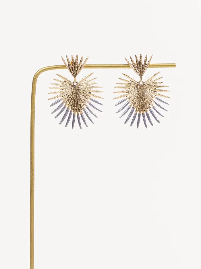 Women Burst Statement Earrings Gold Altar039d State Jewelry
