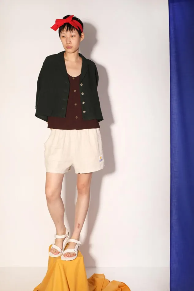 Women Button Front Tank Chocolate LF Markey Tops