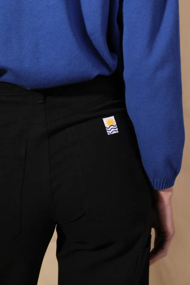 Women Carpenter Trouser Black LF Markey Trousers