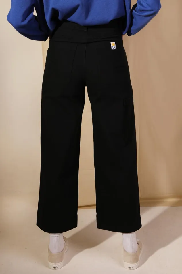 Women Carpenter Trouser Black LF Markey Trousers