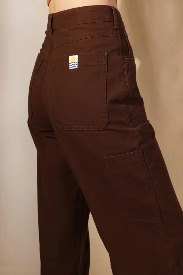 Women Carpenter Trouser Chocolate LF Markey Trousers