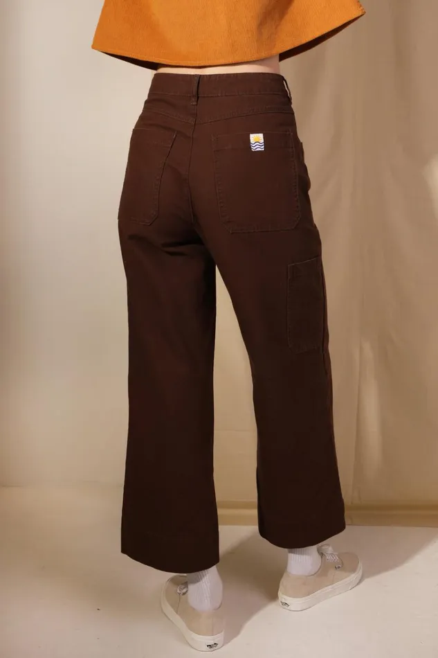 Women Carpenter Trouser Chocolate LF Markey Trousers